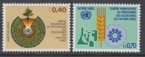 UN Geneva 103-104 MNH VF