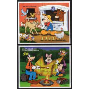 Ghana 2012a,2013a Disney's Souvenir Sheets MNH VF