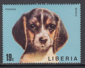 Liberia 672 Dog MNH VF