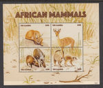 Gambia 3786 Mammals Souvenir Sheet MNH VF