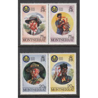 Montserrat 966-967 Scouts MNH VF