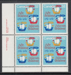 Canada 1014 Inscription Plate Block MNH VF