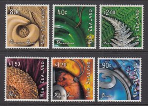 New Zealand 1708-1713 MNH VF