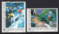 UN Vienna 84-85 Sports MNH VF