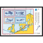 Finland 773 Airplanes Souvenir Sheet MNH VF