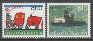 Yugoslavia 1314-1315 Europa MNH VF