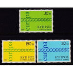 Cyprus 365-367 Europa MNH VF