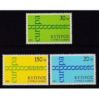 Cyprus 365-367 Europa MNH VF