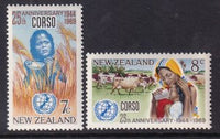 New Zealand 435-436 MNH VF