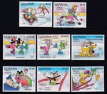 Guyana 2453-2460 Disney's MNH VF