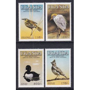 Uganda 453-456 Birds MNH VF