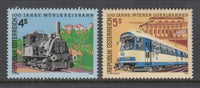 Austria 1423-1424 Trains MNH VF