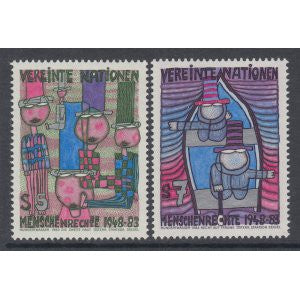 UN Vienna 37-38 MNH VF