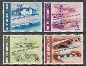 British Honduras 287-290 MNH VF