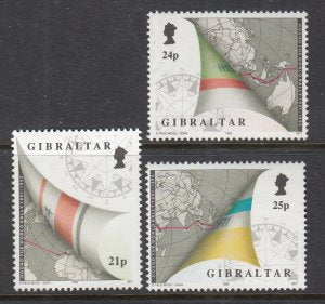 Gibraltar 614-616 MNH VF