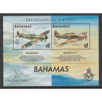 Bahamas 694 Airplanes Souvenir Sheet MNH VF