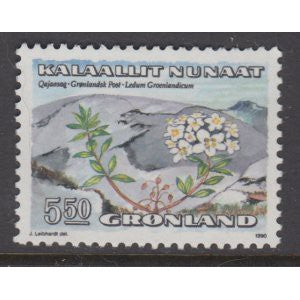 Greenland 192 Flowers MNH VF