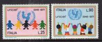 Italy 1052-1053 UNICEF MNH VF