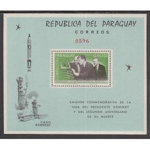 Paraguay 894a Space Souvenir Sheet MNH VF