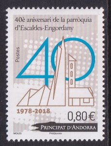 Andorra French 792 MNH VF