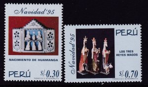 Peru 1135-1136 Christmas MNH VF