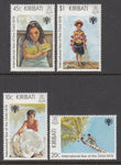 Kiribati 345-348 MNH VF