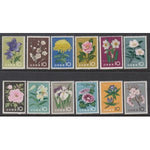 Japan 712-723 Flowers MNH VF