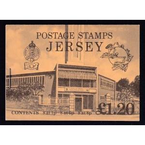 Jersey 138b,140a,142a Booklet MNH VF