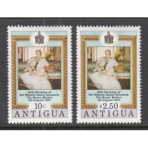 Antigua 584-585 MNH VF