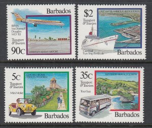 Barbados 830-833 MNH VF