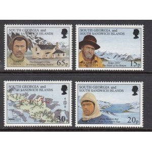 South Georgia 204-207 MNH VF