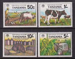 Tanzania 209-212 MNH VF