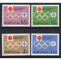 Portugal 936-939 Summer Olympics MNH VF