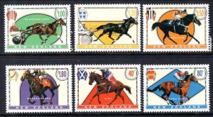 New Zealand 1322-1327 Horses MNH VF