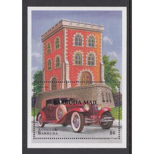 Barbuda 1777 Car Souvenir Sheet MNH VF