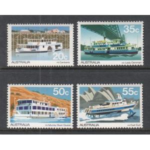Australia 696-699 River Boats MNH VF