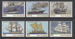 New Zealand 980-985 Sailing Ships MNH VF