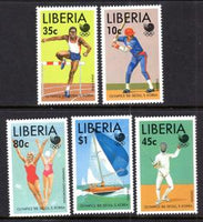 Liberia 1091-1095 Olympics MNH VF