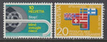 Switzerland 480-481 MNH VF