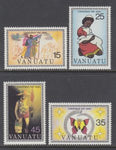 Vanuatu 315-318 Christmas MNH VF