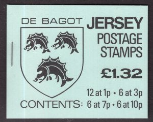 Jersey 247a,249a,253a,256a Booklet MNH VF