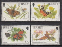 Jersey 568-571 Butterflies MNH VF