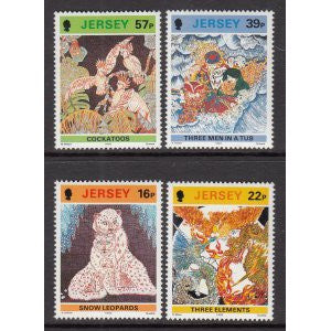 Jersey 600-603 MNH VF