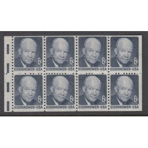 US 1393a Booklet Pane MNH VF