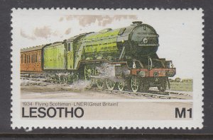 Lesotho 457 Train MNH VF