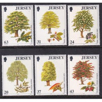 Jersey 812-817 Trees MNH VF