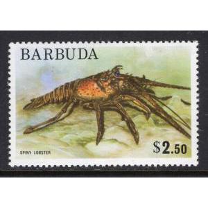 Barbuda 185 Lobster MNH VF