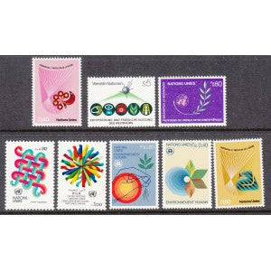 UN Geneva 105-112 Year Set for 1982 MNH VF