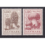 Denmark 624-625 Mushrooms MNH VF