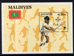 Maldive Islands 1300 Summer Olympics Souvenir Sheet MNH VF